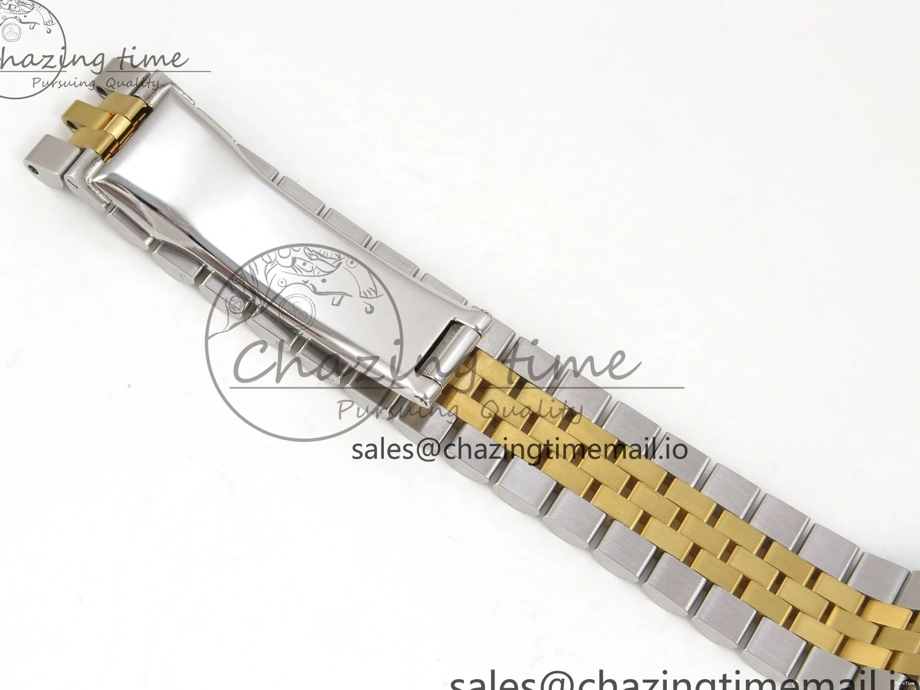 MiroTime 0207 Effortless DateJust 31 278383RBR THBF 1:1 Best Edition 904L Steel Brown Diamonds Dial Diamonds Bezel on SS YG Jubilee Bracelet HZ Cal. 10